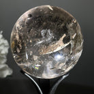 Super Quality Smoky Quartz Sphere on a Metal Stand, 3.1 lbs & 6.8" Tall #5636 - 0004 - Brazil GemsBrazil GemsSuper Quality Smoky Quartz Sphere on a Metal Stand, 3.1 lbs & 6.8" Tall #5636 - 0004Spheres5636 - 0004