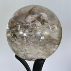 Super Quality Smoky Quartz Sphere on a Metal Stand, 3.1 lbs & 6.8" Tall #5636 - 0004 - Brazil GemsBrazil GemsSuper Quality Smoky Quartz Sphere on a Metal Stand, 3.1 lbs & 6.8" Tall #5636 - 0004Spheres5636 - 0004