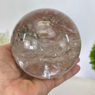 Super Quality Smoky Quartz Sphere on Wood Base 3.3 lbs & 4.9" Tall #5636 - 0010 - Brazil GemsBrazil GemsSuper Quality Smoky Quartz Sphere on Wood Base 3.3 lbs & 4.9" Tall #5636 - 0010Spheres5636 - 0010