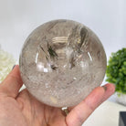 Super Quality Smoky Quartz Sphere on Wood Base 3.3 lbs & 4.9" Tall #5636 - 0010 - Brazil GemsBrazil GemsSuper Quality Smoky Quartz Sphere on Wood Base 3.3 lbs & 4.9" Tall #5636 - 0010Spheres5636 - 0010