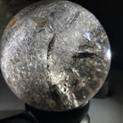 Super Quality Smoky Quartz Sphere on Wood Base 3.3 lbs & 4.9" Tall #5636 - 0010 - Brazil GemsBrazil GemsSuper Quality Smoky Quartz Sphere on Wood Base 3.3 lbs & 4.9" Tall #5636 - 0010Spheres5636 - 0010