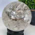 Super Quality Smoky Quartz Sphere on Wood Base 3.4 lbs & 5" Tall #5636 - 0011 - Brazil GemsBrazil GemsSuper Quality Smoky Quartz Sphere on Wood Base 3.4 lbs & 5" Tall #5636 - 0011Spheres5636 - 0011