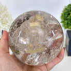 Super Quality Smoky Quartz Sphere on Wood Base 4.5 lbs & 5.4" Tall #5636 - 0013 - Brazil GemsBrazil GemsSuper Quality Smoky Quartz Sphere on Wood Base 4.5 lbs & 5.4" Tall #5636 - 0013Spheres5636 - 0013