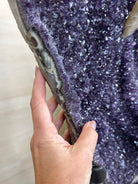 Super Quality Uruguayan Amethyst Cluster on Rotating Stand, 119.1 lbs & 46.7" Tall #5492 - 0034 - Brazil GemsBrazil GemsSuper Quality Uruguayan Amethyst Cluster on Rotating Stand, 119.1 lbs & 46.7" Tall #5492 - 0034Clusters on Rotating Bases5492 - 0034