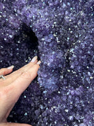 Super Quality Uruguayan Amethyst Cluster on Rotating Stand, 227.1 lbs & 53.1" Tall #5492 - 0035 - Brazil GemsBrazil GemsSuper Quality Uruguayan Amethyst Cluster on Rotating Stand, 227.1 lbs & 53.1" Tall #5492 - 0035Clusters on Rotating Bases5492 - 0035