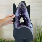 Unique Amethyst Cluster of 4 Cathedrals on a Rotating Stand, 125.7 lbs & 29.8" Tall #5492 - 0036 - Brazil GemsBrazil GemsUnique Amethyst Cluster of 4 Cathedrals on a Rotating Stand, 125.7 lbs & 29.8" Tall #5492 - 0036Clusters on Rotating Bases5492 - 0036