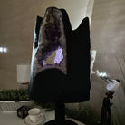 Unique Amethyst Cluster of 4 Cathedrals on a Rotating Stand, 125.7 lbs & 29.8" Tall #5492 - 0036 - Brazil GemsBrazil GemsUnique Amethyst Cluster of 4 Cathedrals on a Rotating Stand, 125.7 lbs & 29.8" Tall #5492 - 0036Clusters on Rotating Bases5492 - 0036