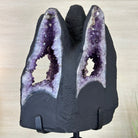Unique Amethyst Cluster of 4 Cathedrals on a Rotating Stand, 125.7 lbs & 29.8" Tall #5492 - 0036 - Brazil GemsBrazil GemsUnique Amethyst Cluster of 4 Cathedrals on a Rotating Stand, 125.7 lbs & 29.8" Tall #5492 - 0036Clusters on Rotating Bases5492 - 0036