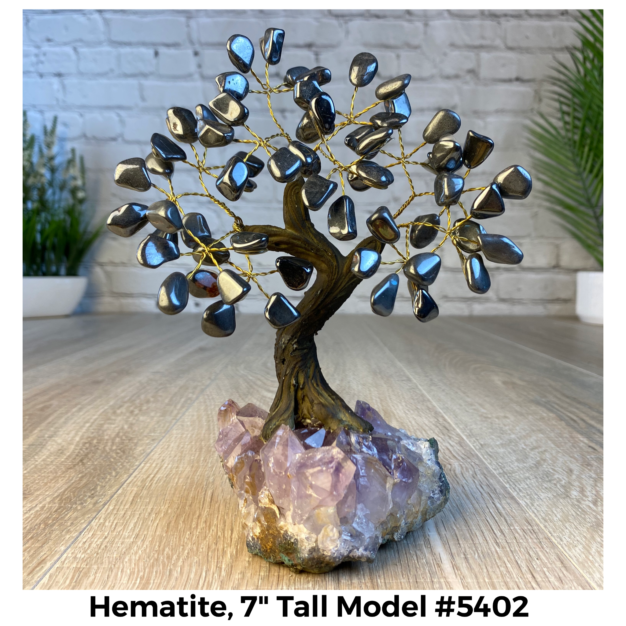 Large Hematite Crystal Tree - The Crystal Council